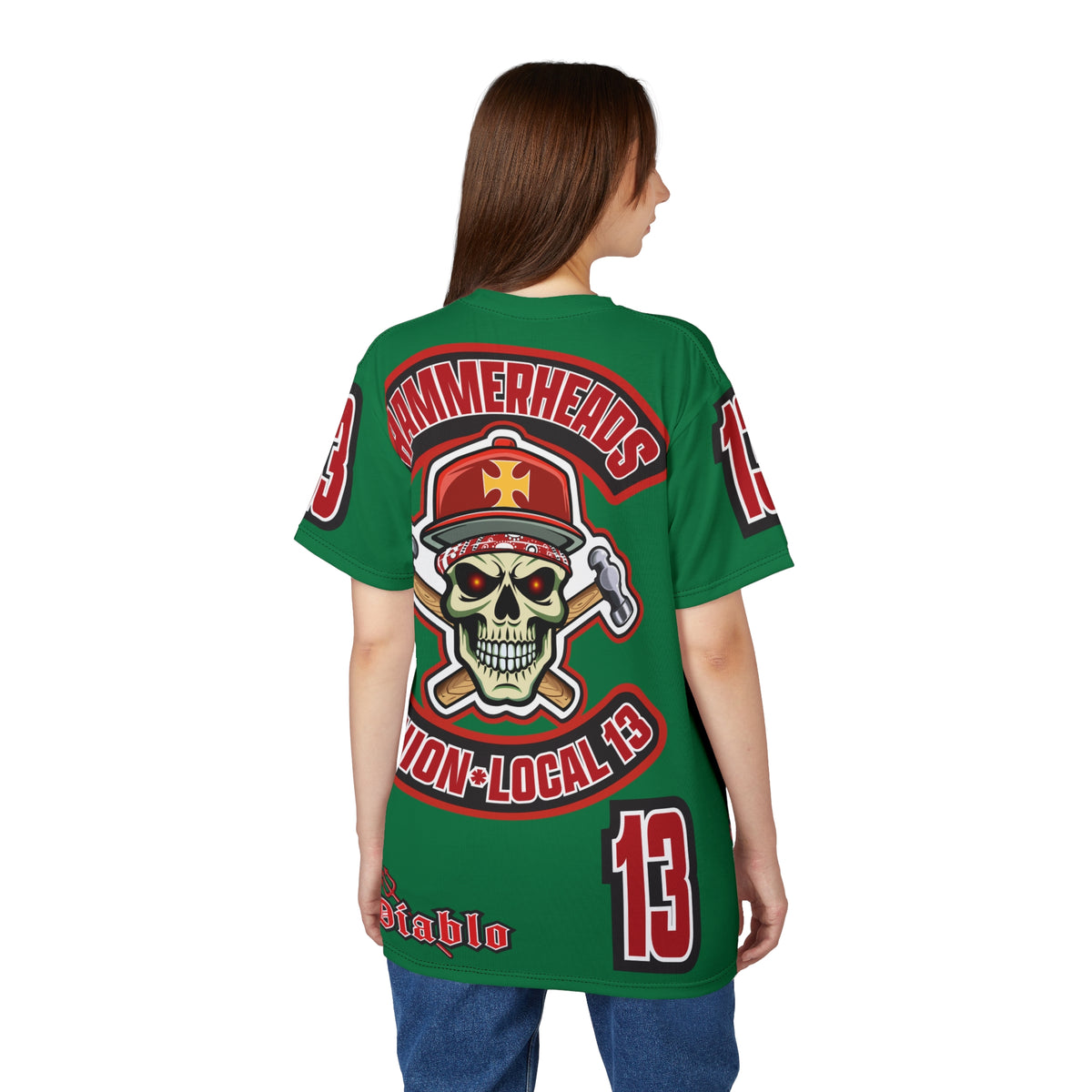 Hammerheads Union Local 13 - Special Wicking Material for Cool Riding Comfort