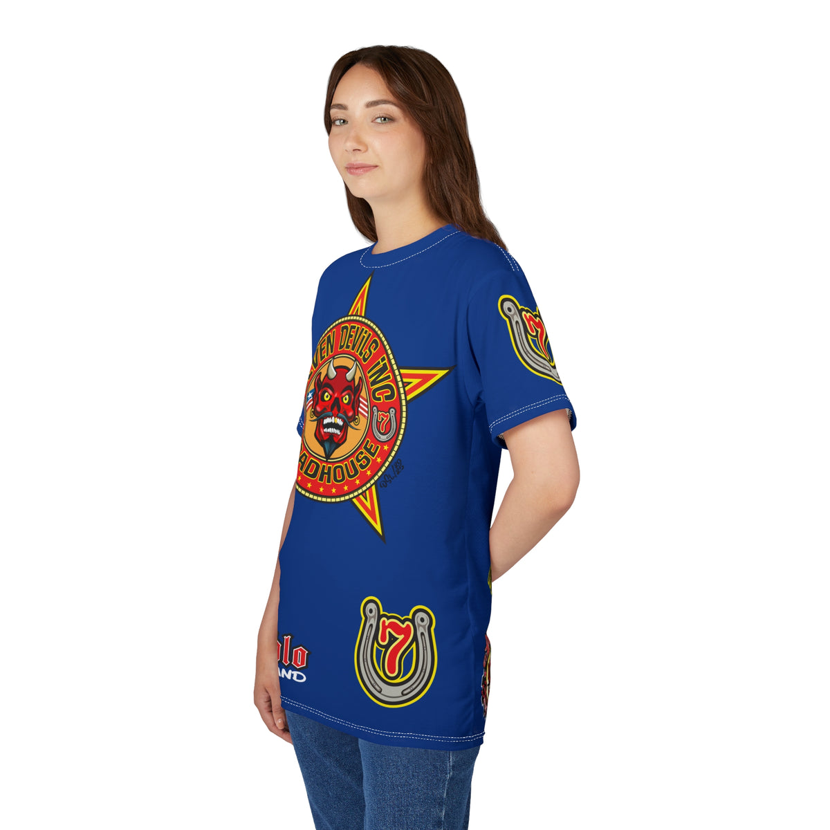 Seven Devils Inc. Roadhouse Graphic Tee - Motorcycle Custom Riding Super Tee
