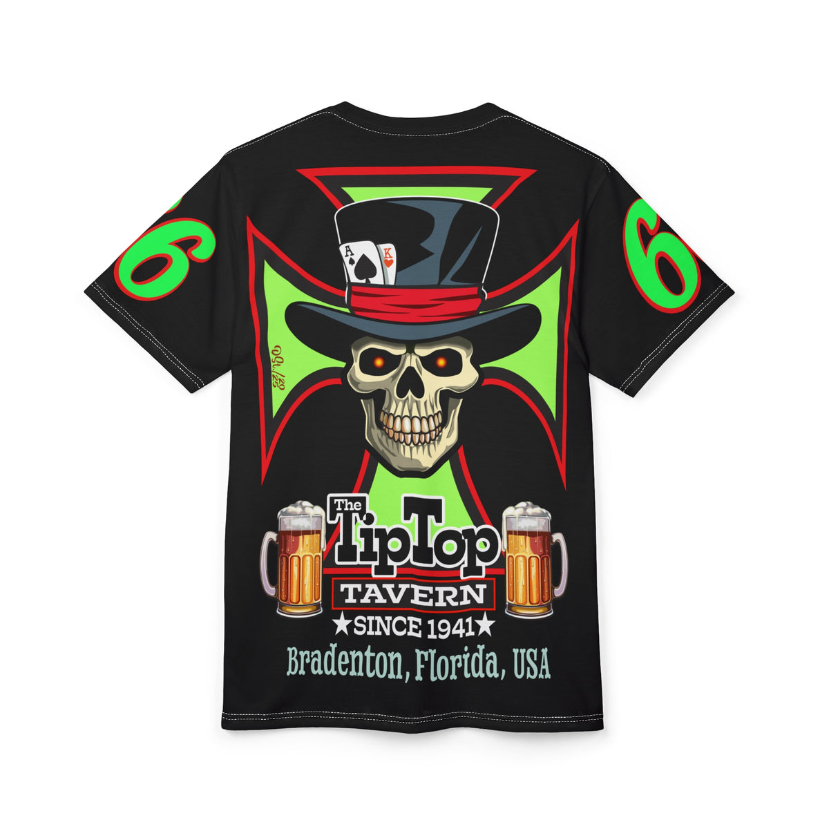 Tip Top Tavern Dive Bar Super Tee - America's Best Dive Bar - Bikes Beers Babes & Bros. -Remembering Jesse Biker Bar Tee