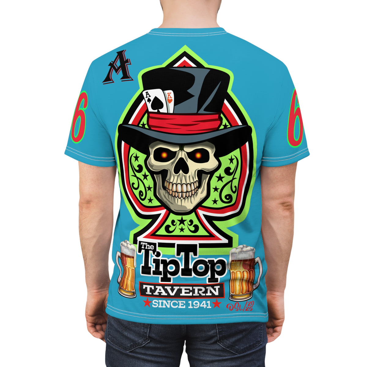 Tip Top Tavern Dive Bar Super Tee (*Limited Edition) - America's Best Dive Bar, Bikes Beers Babes & Bros. - Honouring Biker Bar Tee