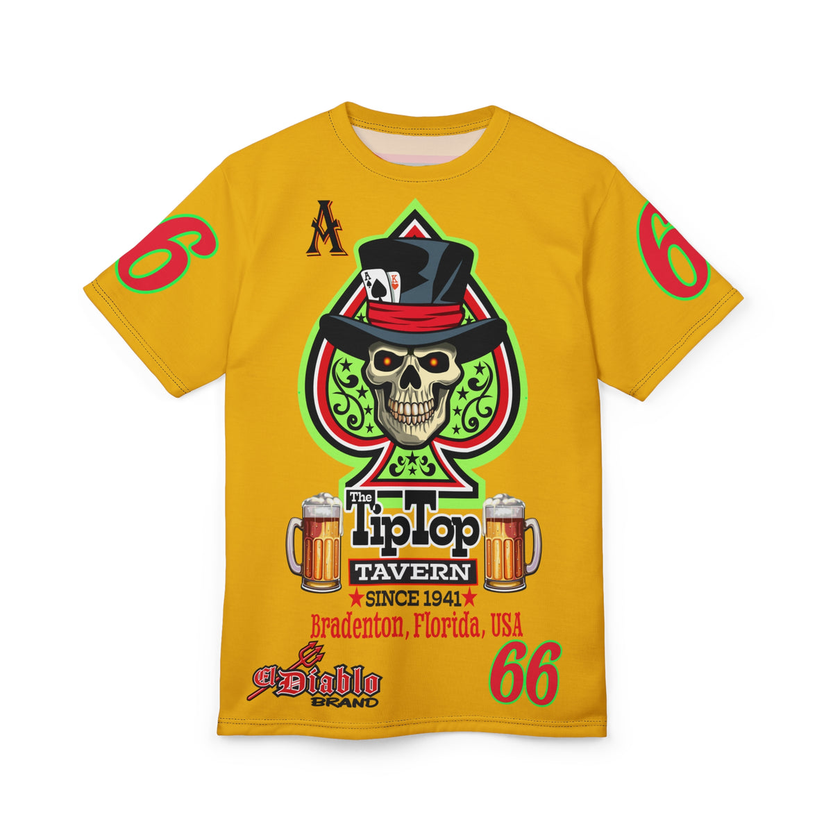 Tip Top Tavern Dive Bar Super Tee (*Limited Edition) - America's Best Dive Bar, Bikes Beers Babes & Bros. - Honouring Biker Bar Tee