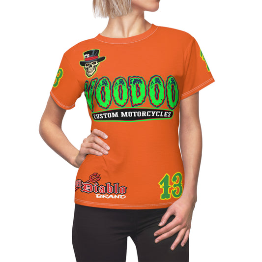 Women's Cut VooDoo Custom Motorcycles Graphic Tee — HiviZ Graphics