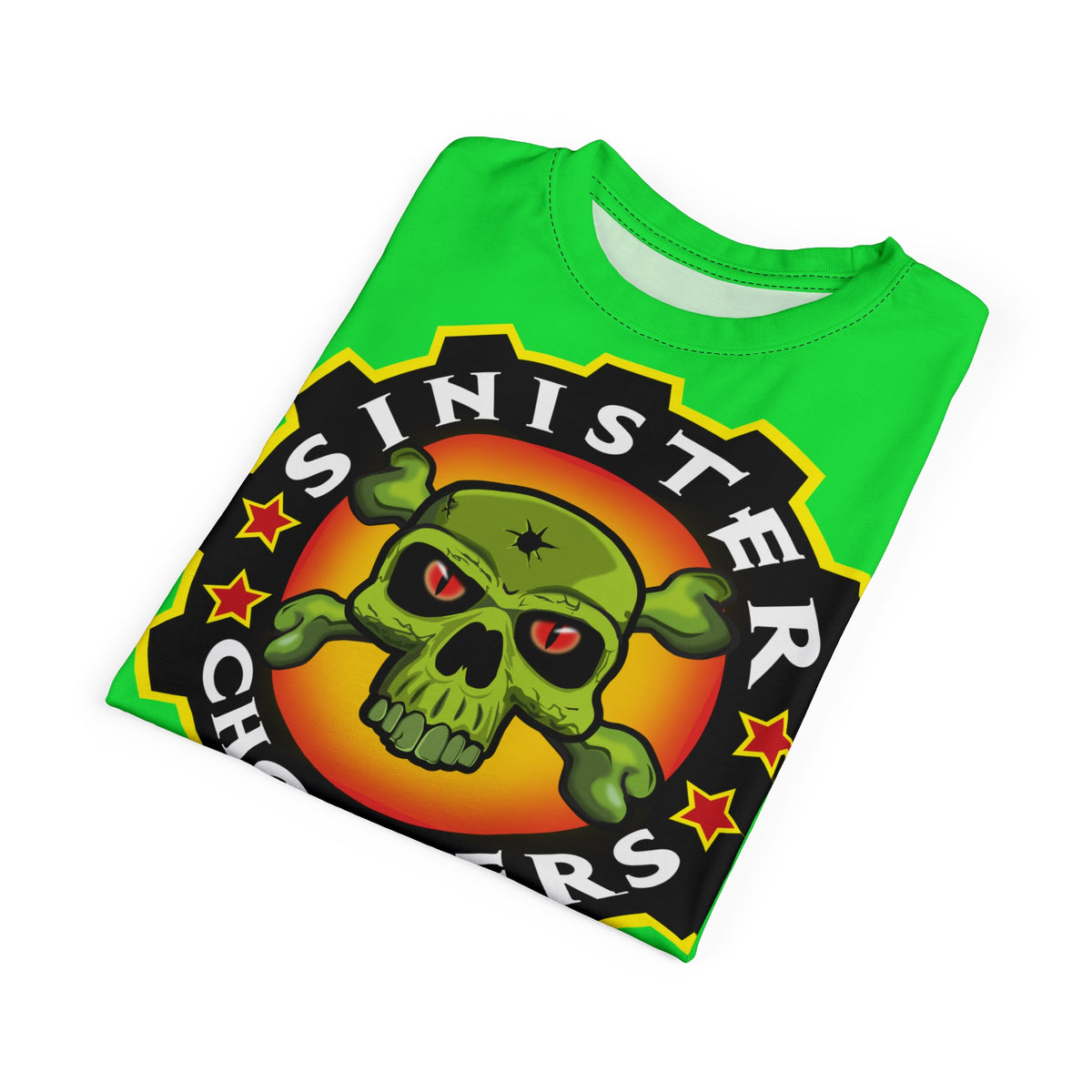 Very Special Sinister Choppers HiViZ Super Tee - Spectacular Custom Motorcycle Riding Gear