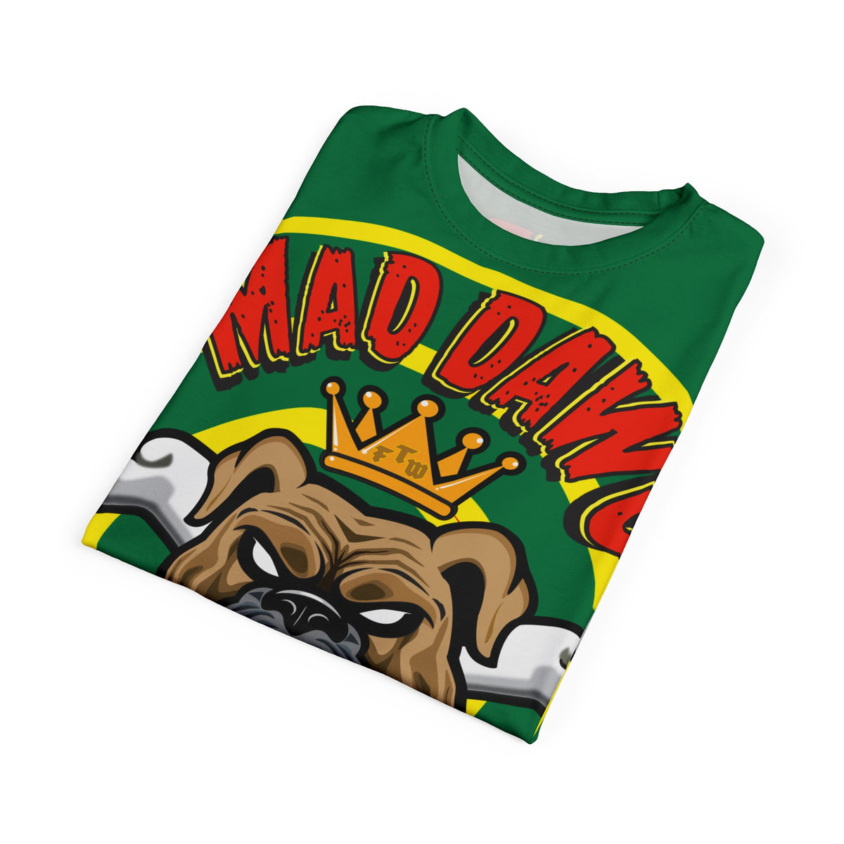 Mad Dawg FAFO HiViz Custom Motorcycle Riding Tee