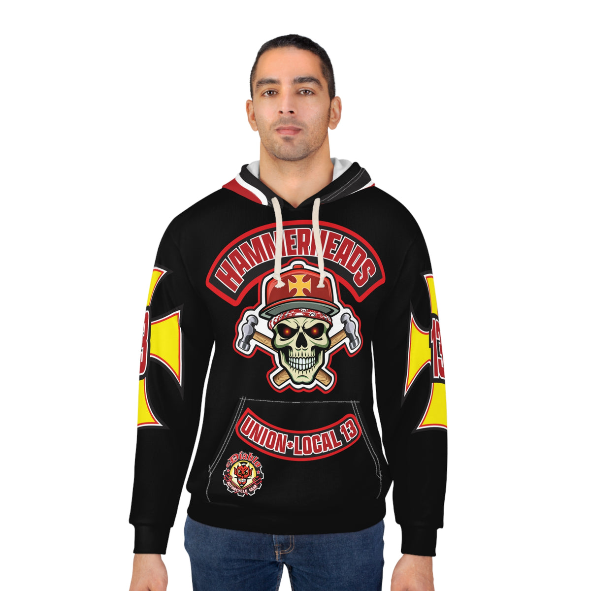 HoodZ Hammerheads Unisex Pullover Hoodie (AOP)