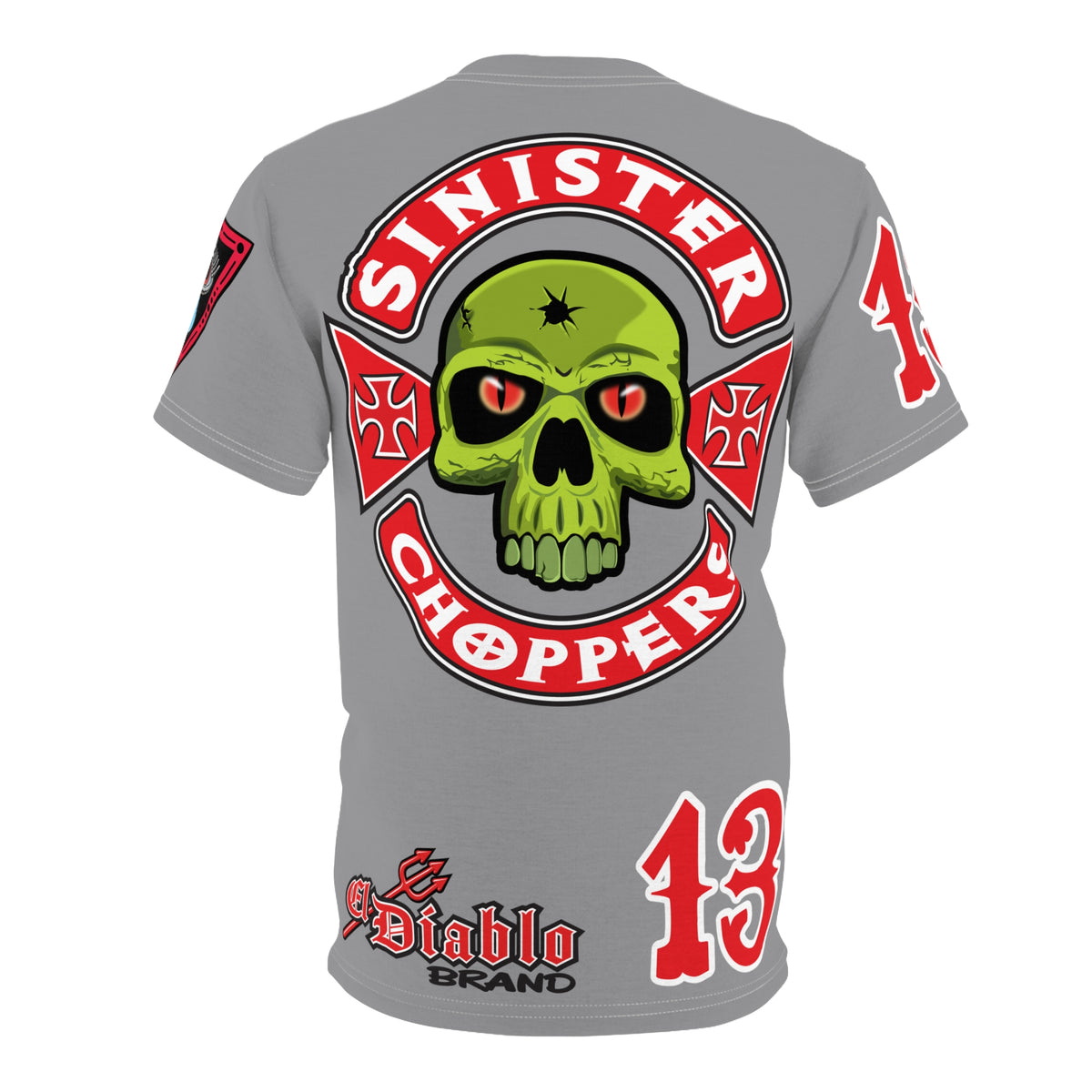 SRT Sinister Choppers  Super Tee - Clean, Beautiful, Design - Outrageous Biker Gear