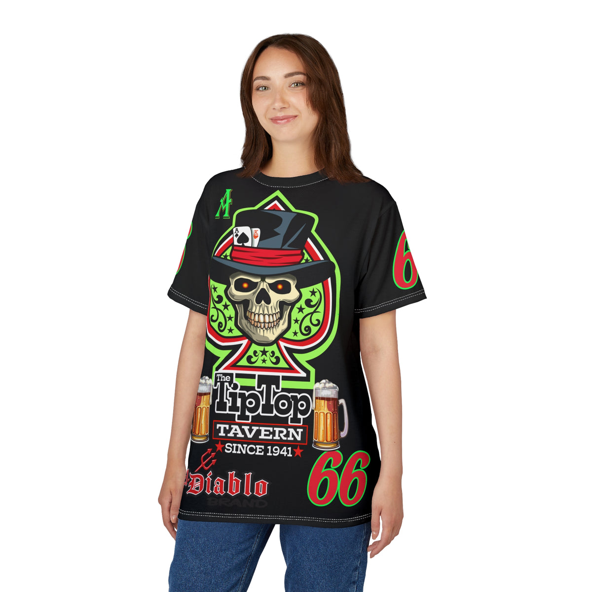 Tip Top Tavern Dive Bar Super Tee (*Limited Edition) - America's Best Dive Bar, Bikes Beers Babes & Bros. - Honouring Biker Bar Tee