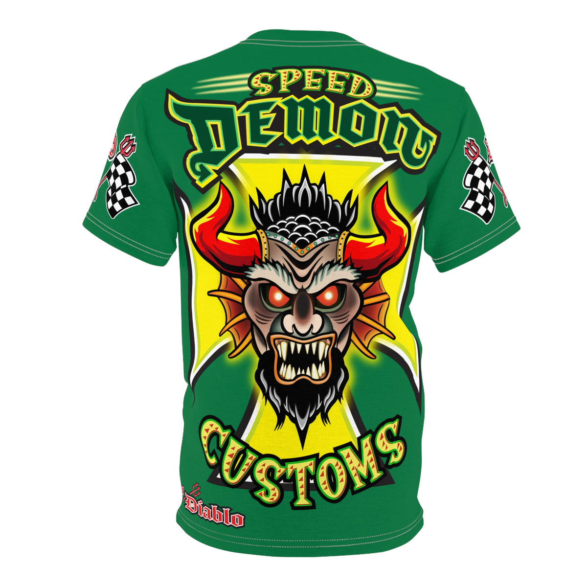 Speed Demon Motorcycle Riders HiViz Super Tee