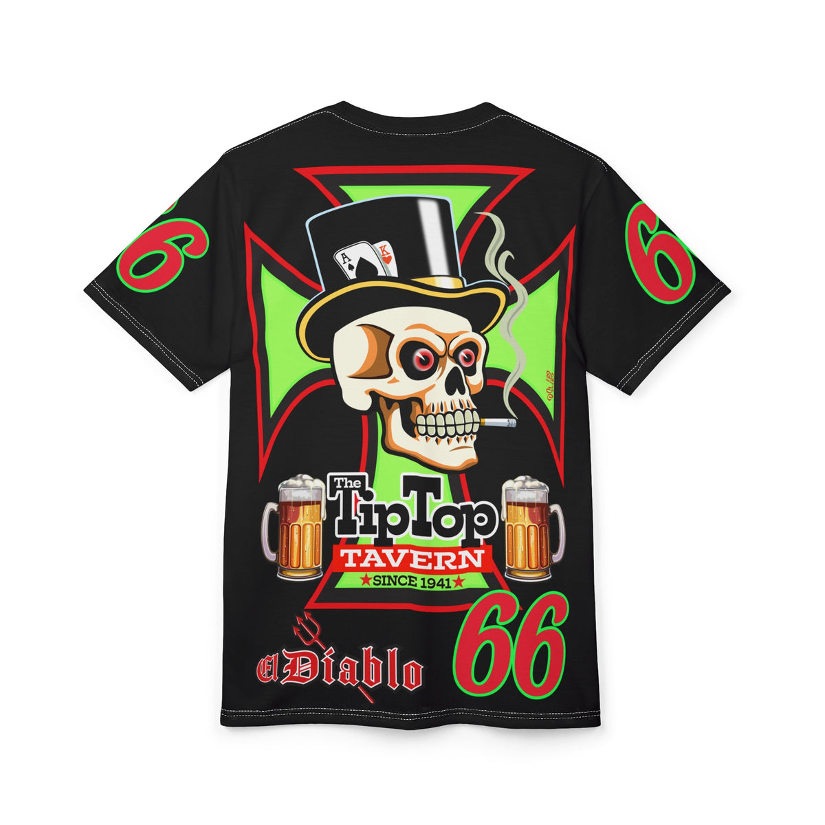 Tip Top Tavern Dive Bar Super Tee - America's Best Dive Bar, Bikes Beers Babes & Bros. - Biker Bar Tee