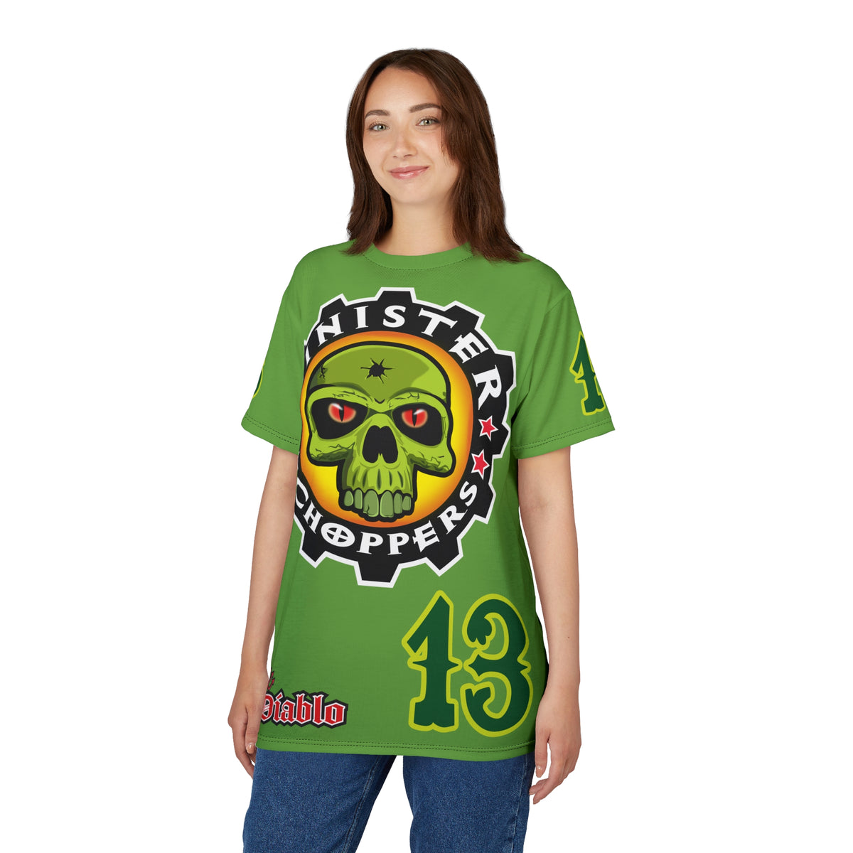 Sinnister Choppers FHiViz HiViz Motorcycle Riders Super Tee
