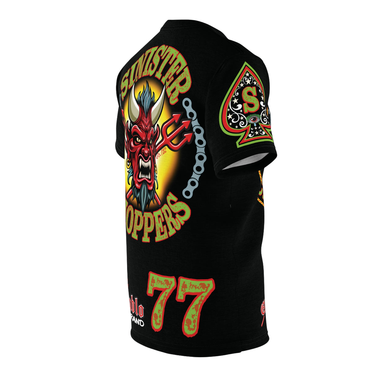 Sinister Choppers MR GREEN SPECIAL SUPER T— Ride Cool, Look Cool in our Best Super Tee
