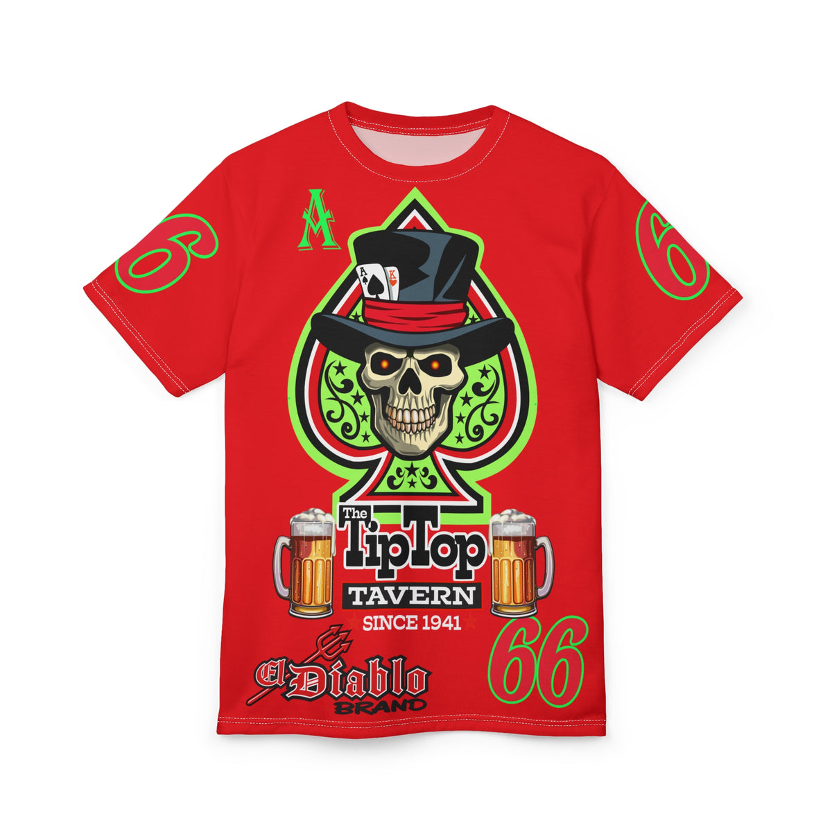 Tip Top Tavern Dive Bar Super Tee (*Limited Edition) - America's Best Dive Bar, Bikes Beers Babes & Bros. - Honouring Biker Bar Tee