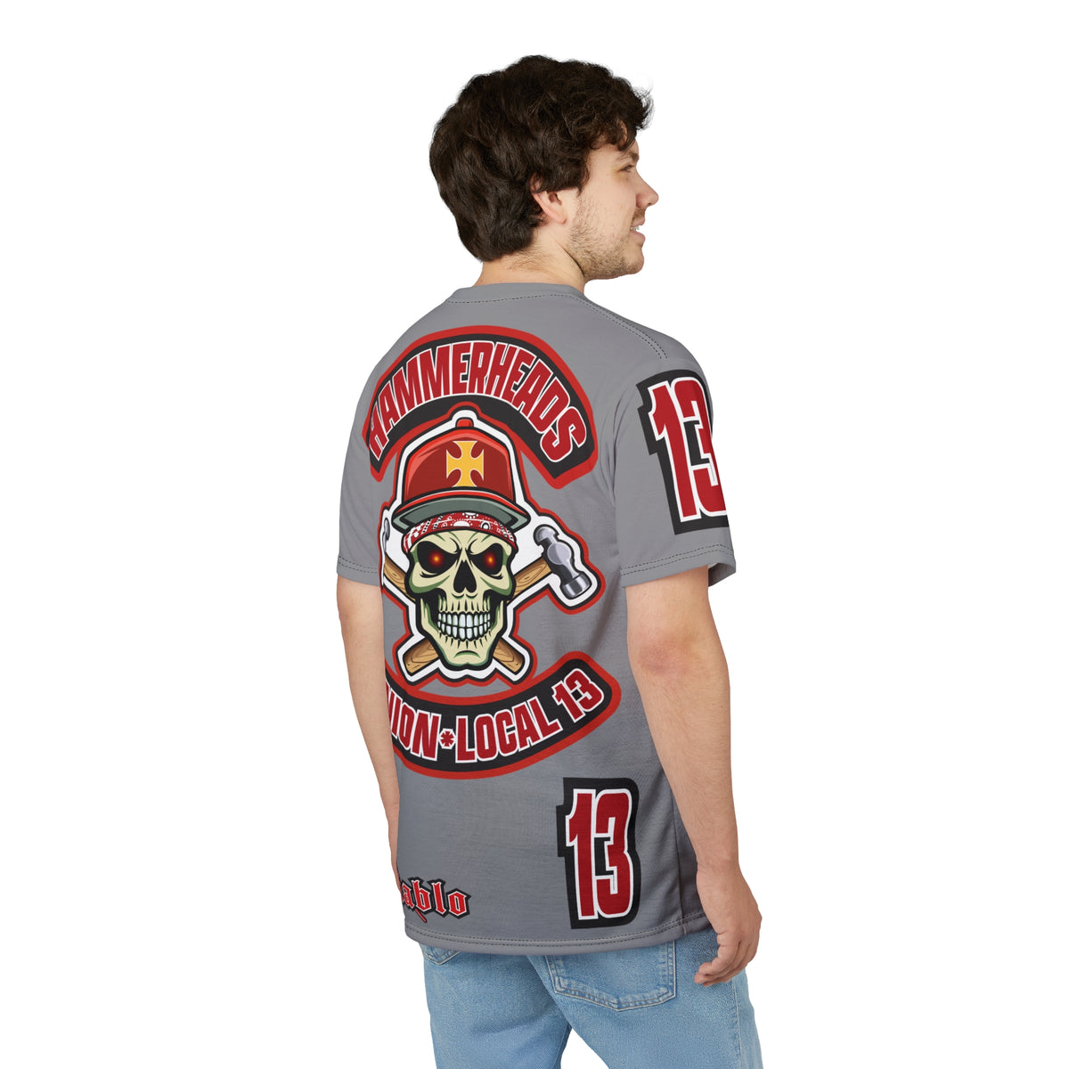Hammerheads Union Local 13 Motorcycle Super T - Colourful High Visibility T-Shirts