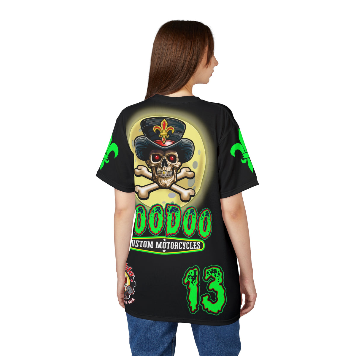 SRT VooDoo Customs Ragin' Cajun Custom Biker Riding Super Tee