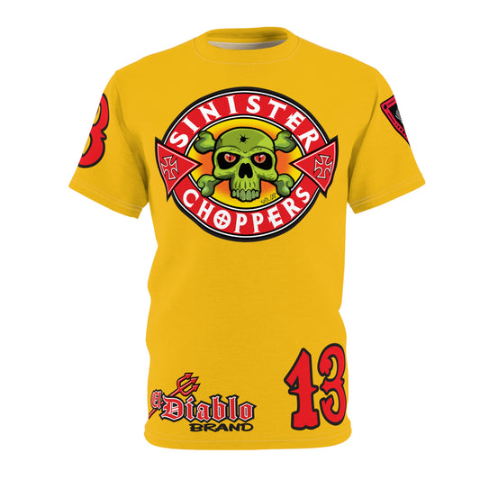 SRT Sinister Choppers  Super Tee - Clean, Beautiful, Design - Outrageous Biker Gear