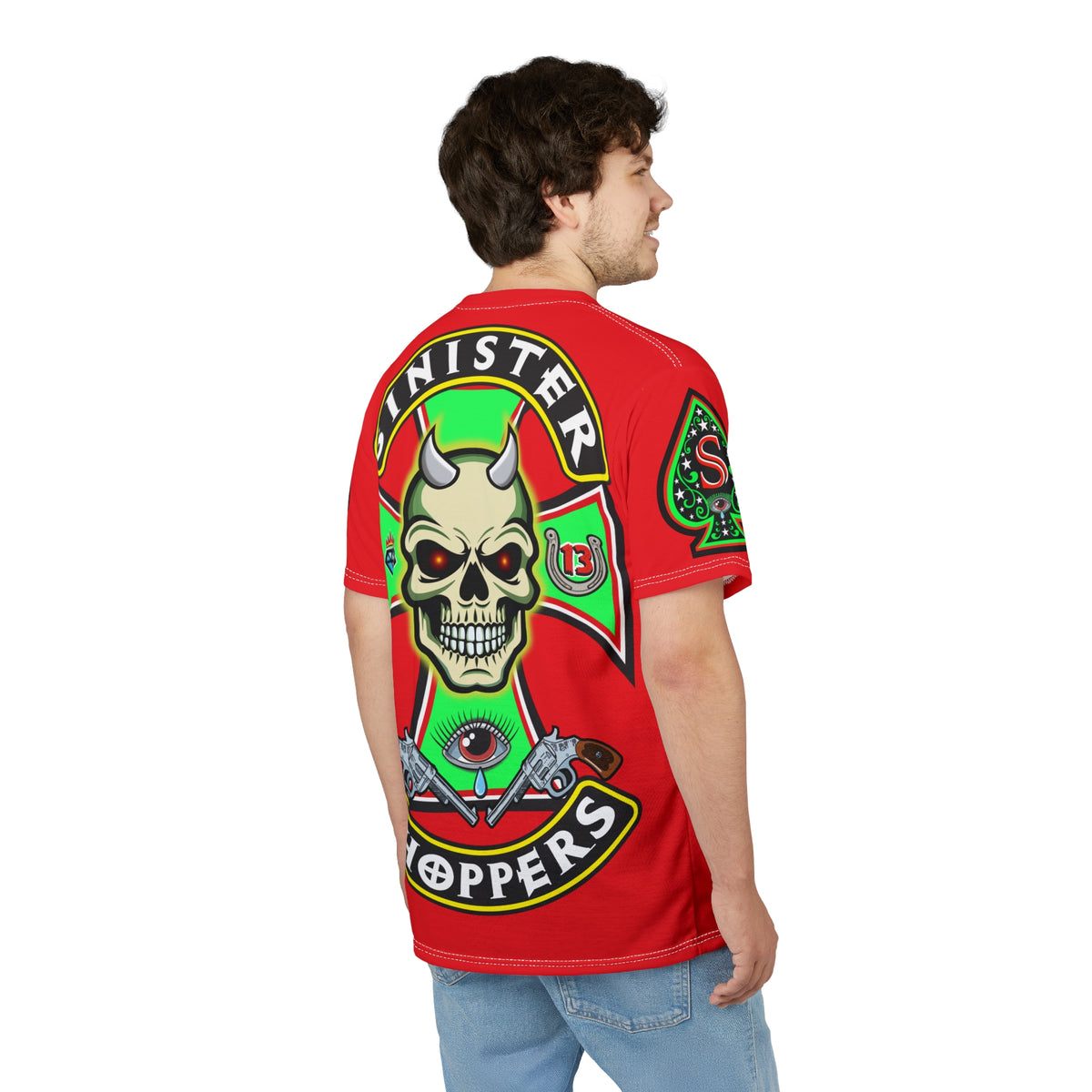 Sinister Choppers HiViz High Comfort Motorcycle Riders Super Tee