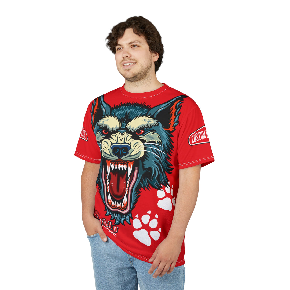SRT MWT Wolf Custom Motorcycles Super Riding Tee — Viciously Cool High Performance Motorcycle Riding Shirt