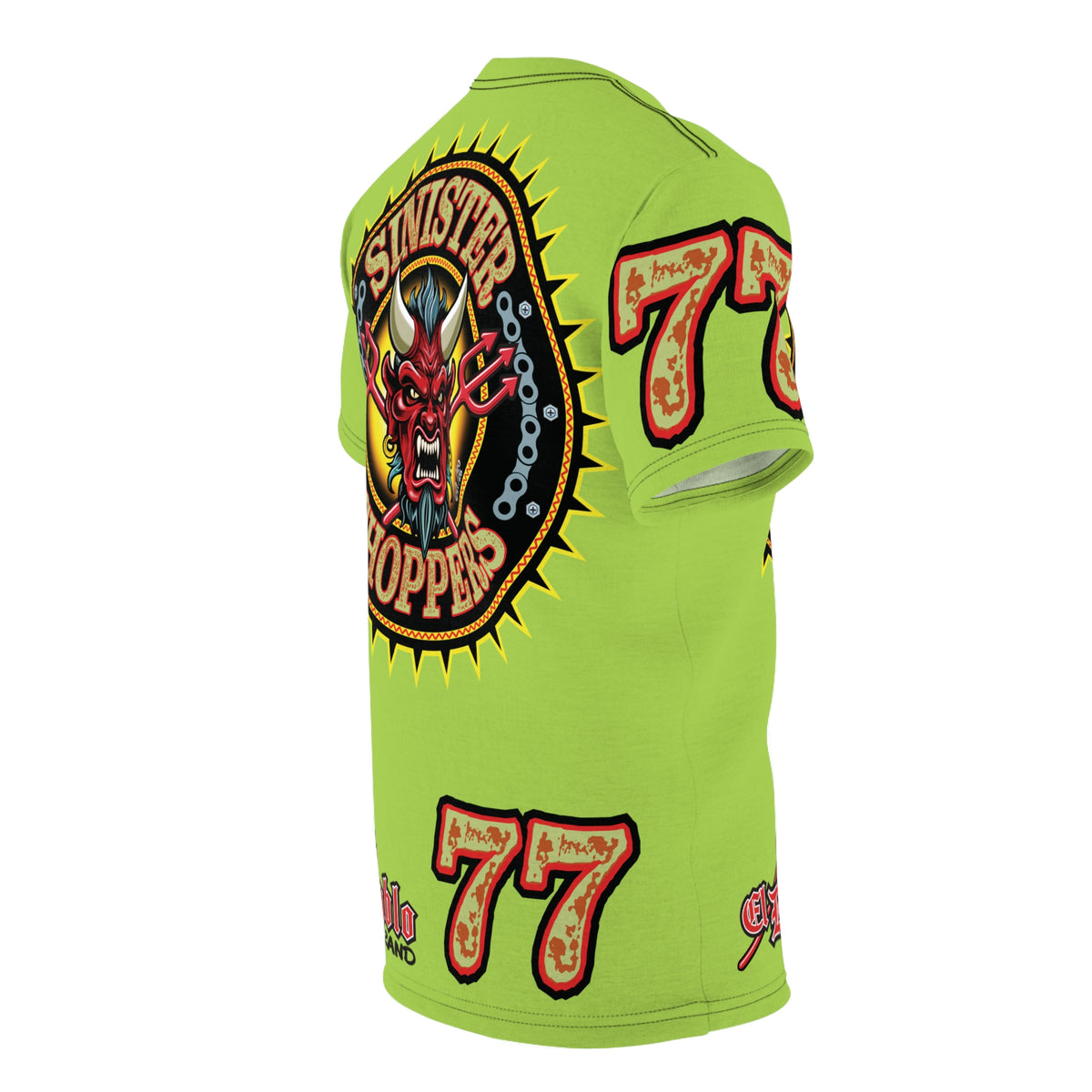 VERY Special HIVIZ Sinister Choppers BIG D SUPER T— Ride Cool Look Cool in our Best Super Tee