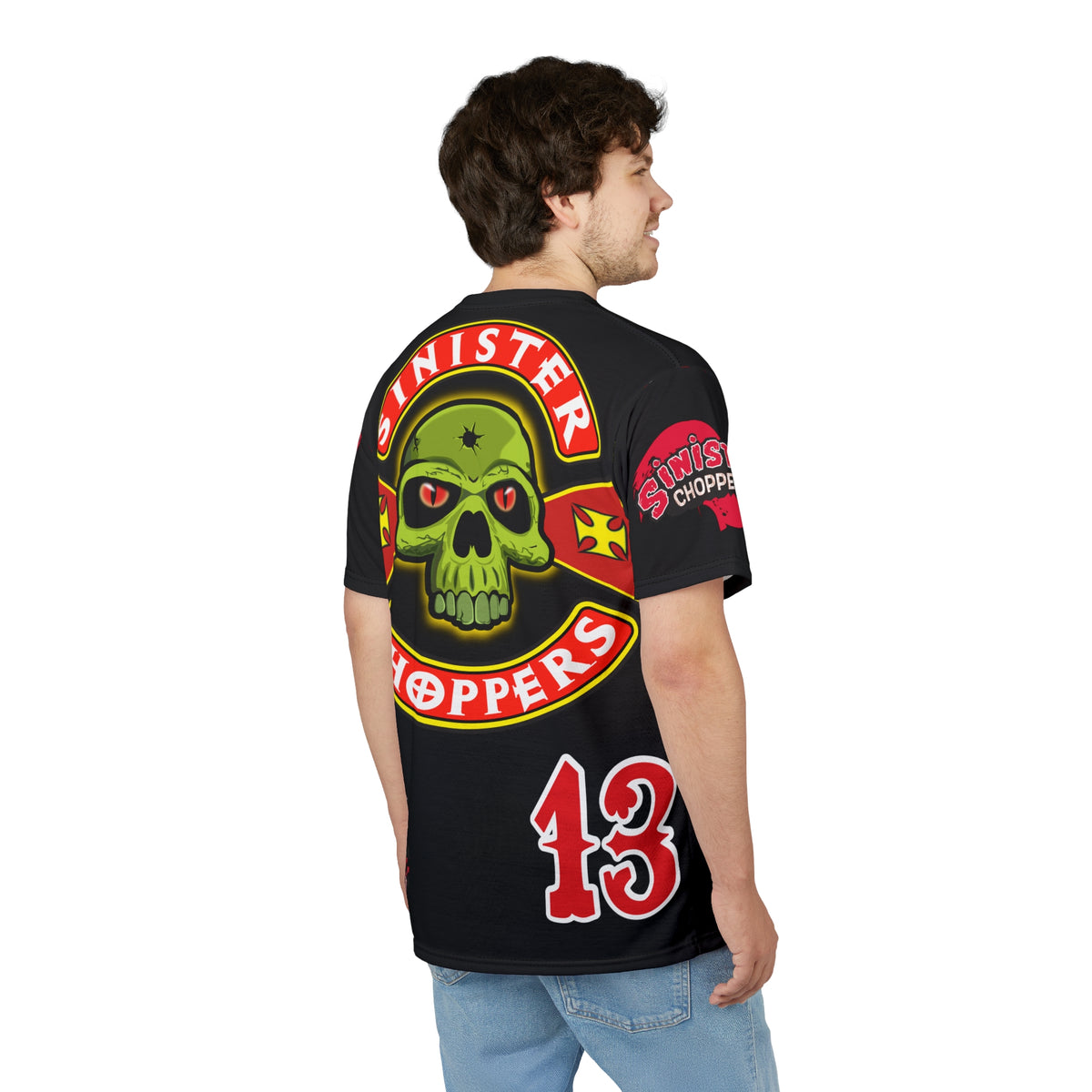 Sinister Choppers HiViz Bad Attitude Super Tee