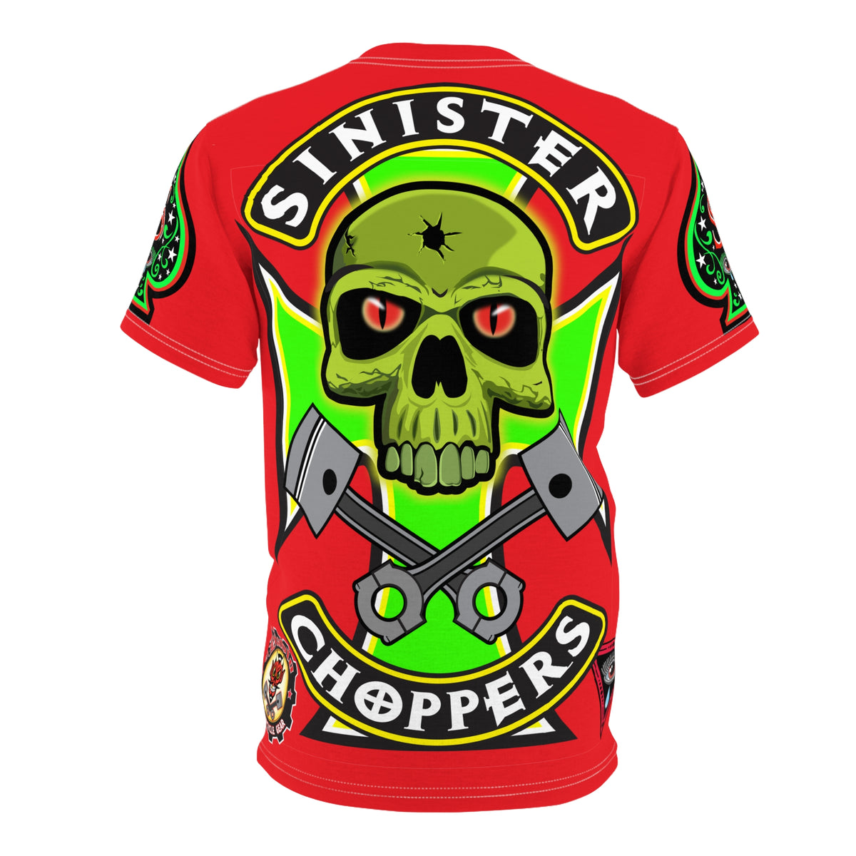 Sinister Choppers Red Baron Spectacular Road Warrior Super Tee