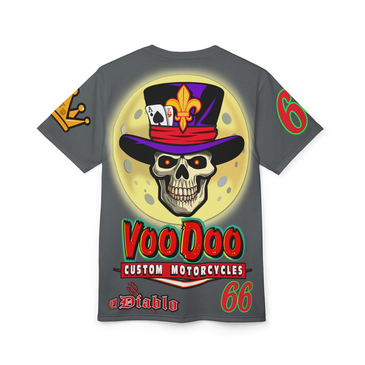 VooDoo Custom Motorcycles Crazy Hypno Wheel Design