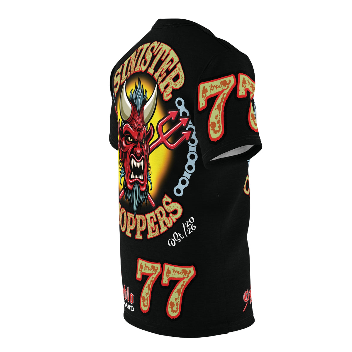 Sinister Choppers BIG D SPECIAL SUPER T— Ride Cool Look Cool in our Best Super Tee