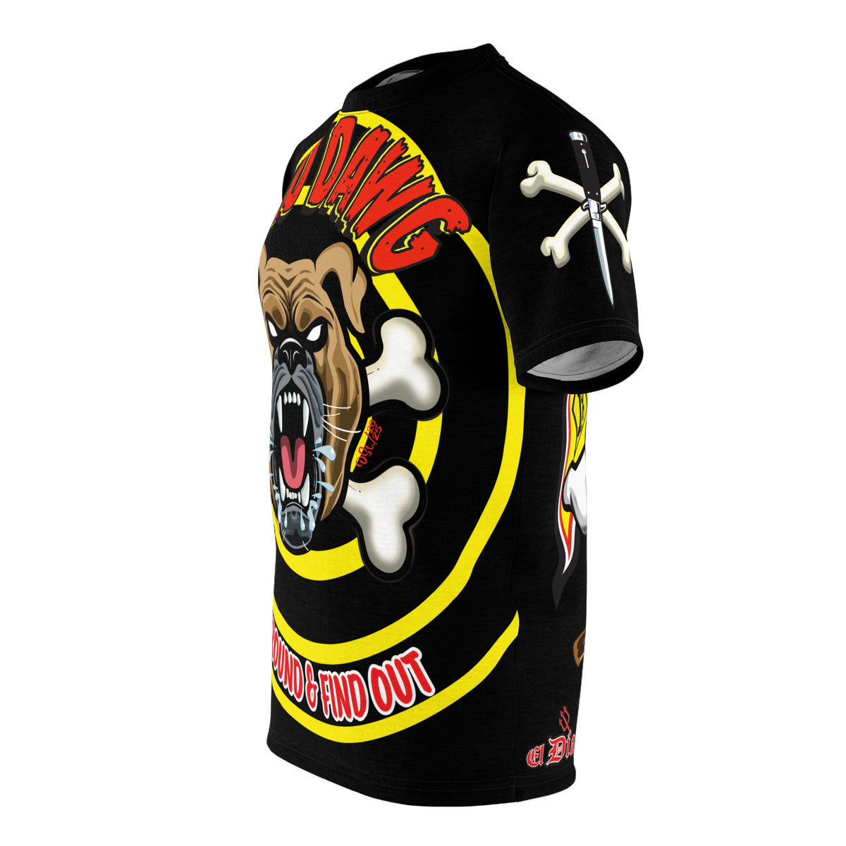 Mad Dawg HiViz Biker Super Tee - THE Perfect Touring T-Shirt