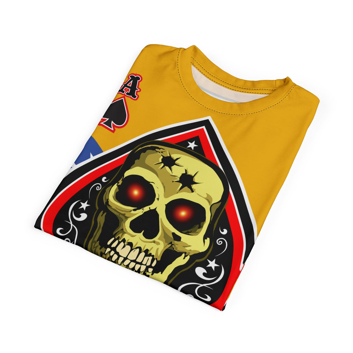 American Custom Engines ACE - Special Lumina Green  Ace of Spades Death Card High visibility Graphics