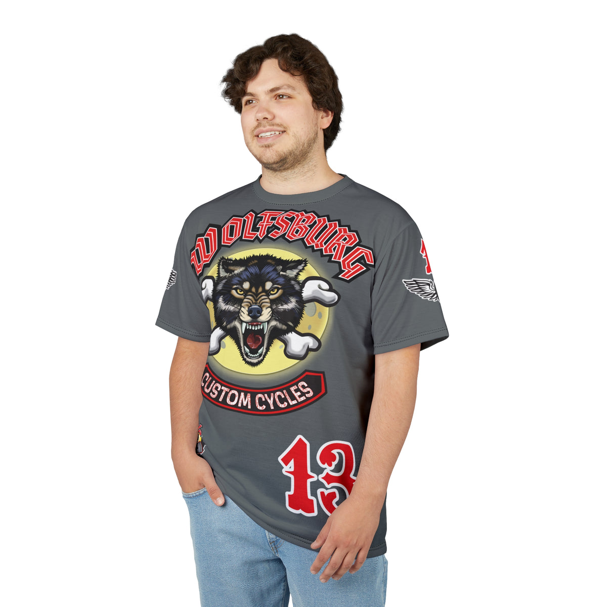 Wolfsburg Custom Cycles HiViz Super Tee - High Performance Motorcycle Riding Tee