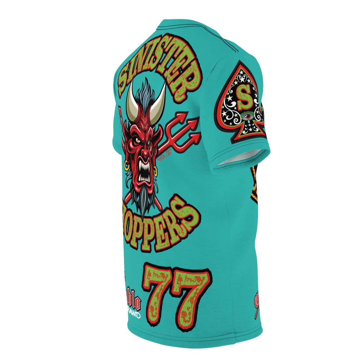 Sinister Choppers MR GREEN SPECIAL SUPER T— Ride Cool, Look Cool in our Best Super Tee