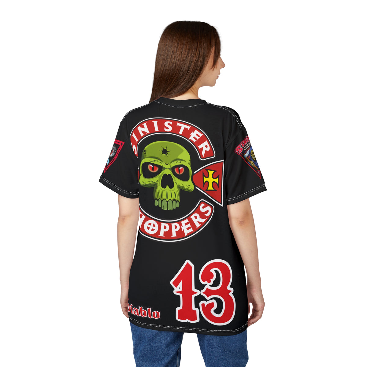 Sinister Choppers HiViz Super Tee - Outrageous Biker Gear