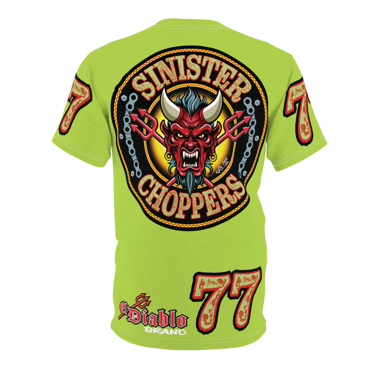 SRT Sinister Choppers HIVIZ SPECIAL SUPER RIDING TEE— Ride Cool Look Cool in our Best Super Tee