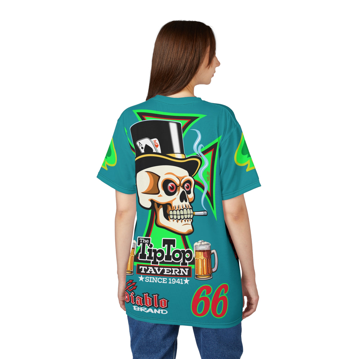 Tip Top Tavern Dive Bar Super Tee - America's Best Dive Bar, Bikes Beers Babes & Bros. - Biker Bar Tee