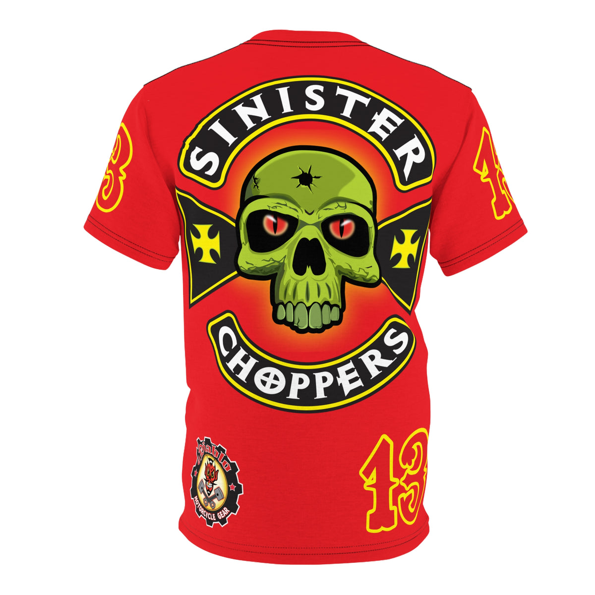 Sinister Choppers - HiViZ Super Tee - Spectacular Custom Motorcycle Riding Gear