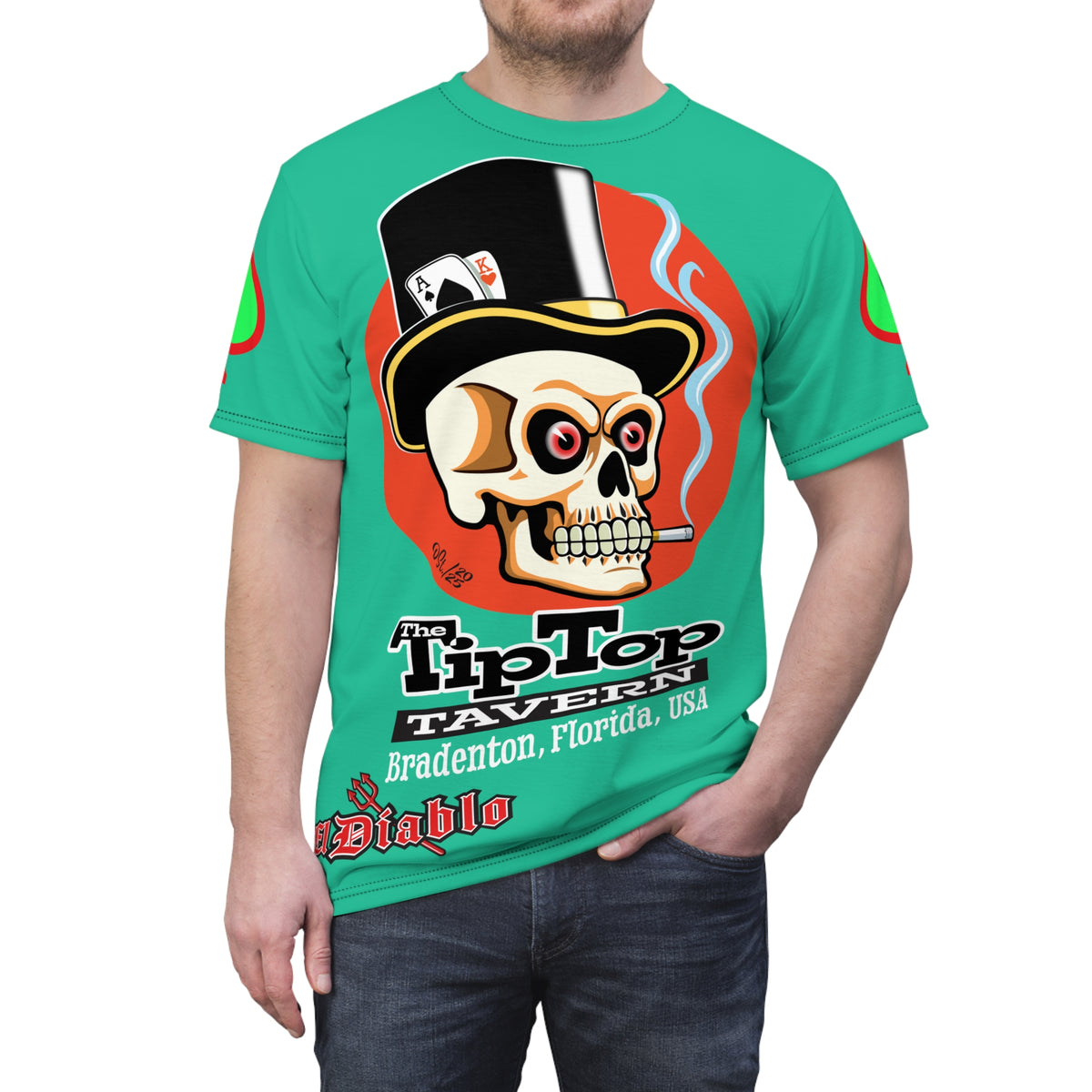 Tip Top Tavern Dive Bar Super Tee - America's Best Dive Bar, Bikes Beers Babes & Bros. - Biker Bar Tee