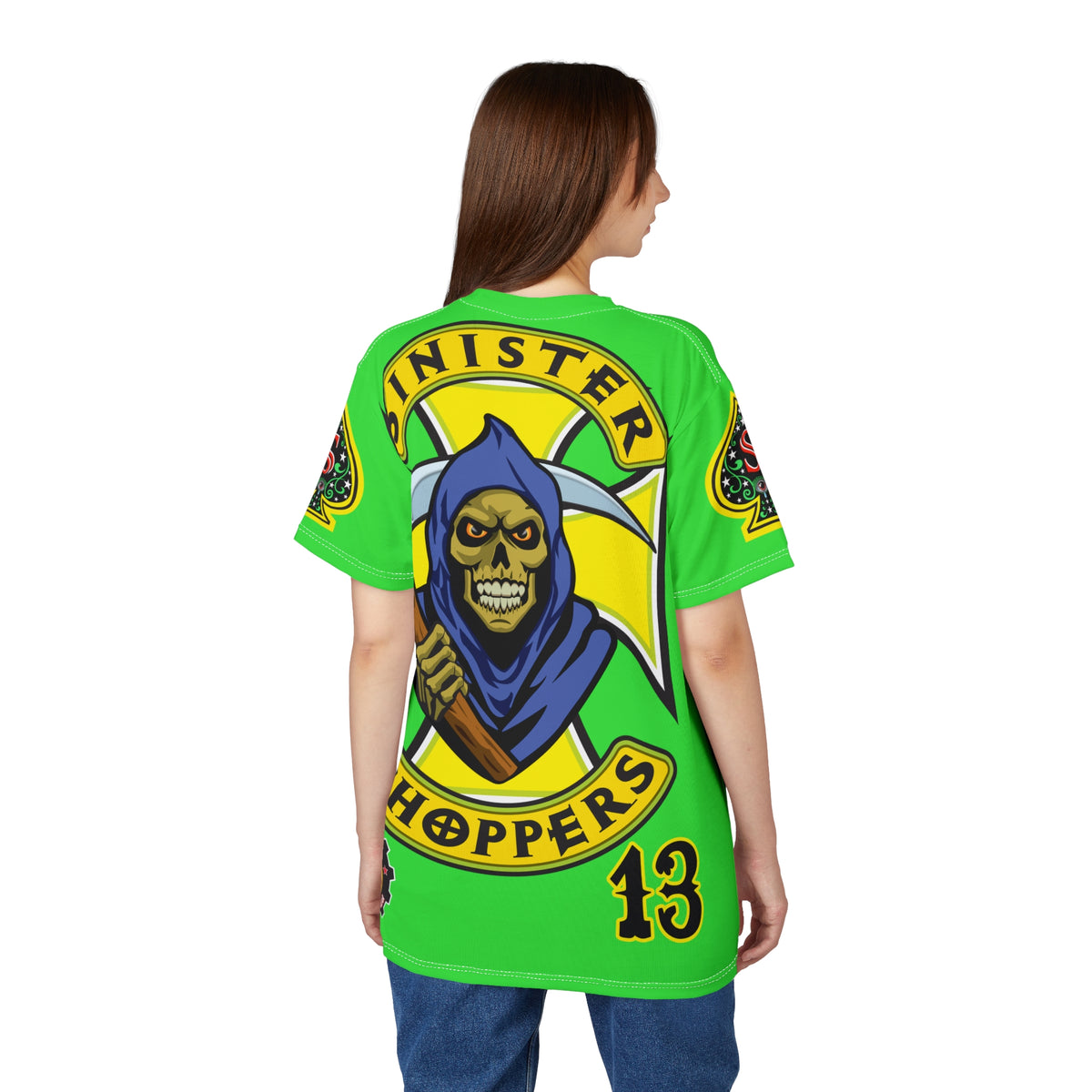 VERY SPECIAL  Sinister Choppers Custom Motorcycles - Custom  HiViZ LUMINA  Super Riding Tee - High Performance Riding Wear