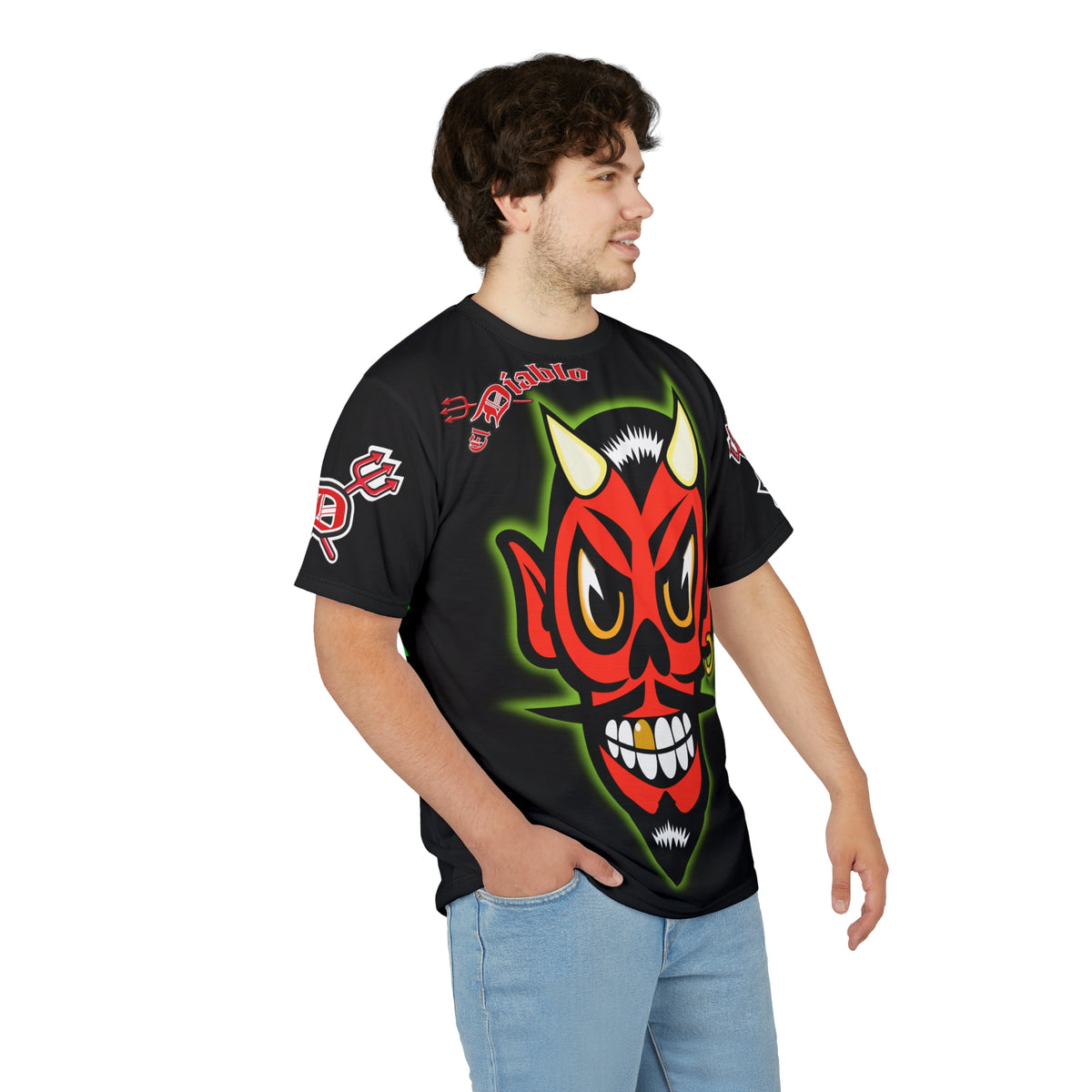 El Diablo HiViz Unisex Tee for maximum riding comfort