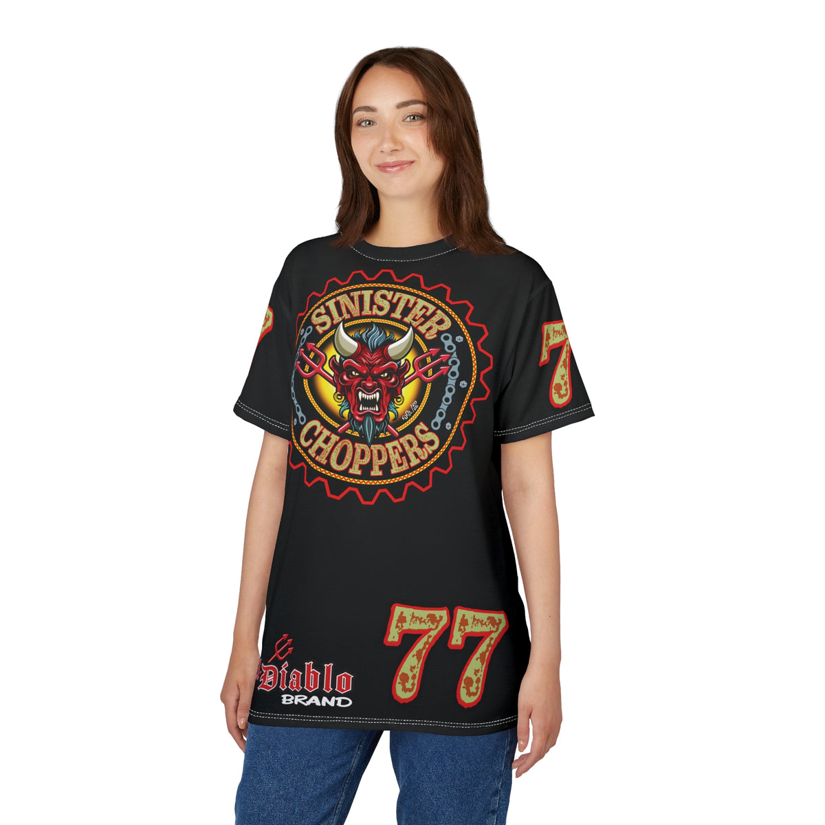 Sinister Choppers BLACKGEAR SPECIAL SUPER T— Ride Cool, Look Cool in our Best Super Tee