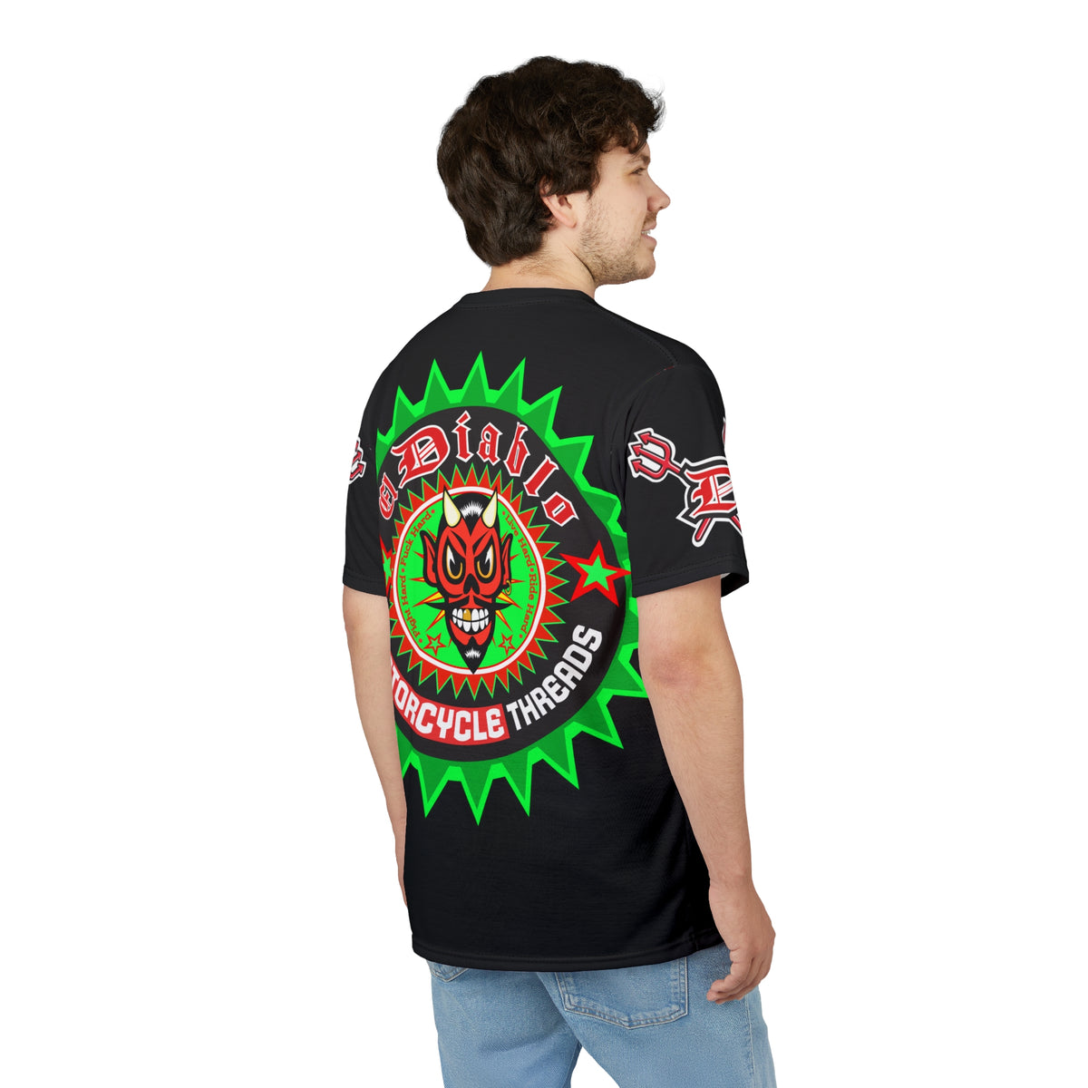 El Diablo HiViz Unisex Tee for maximum riding comfort