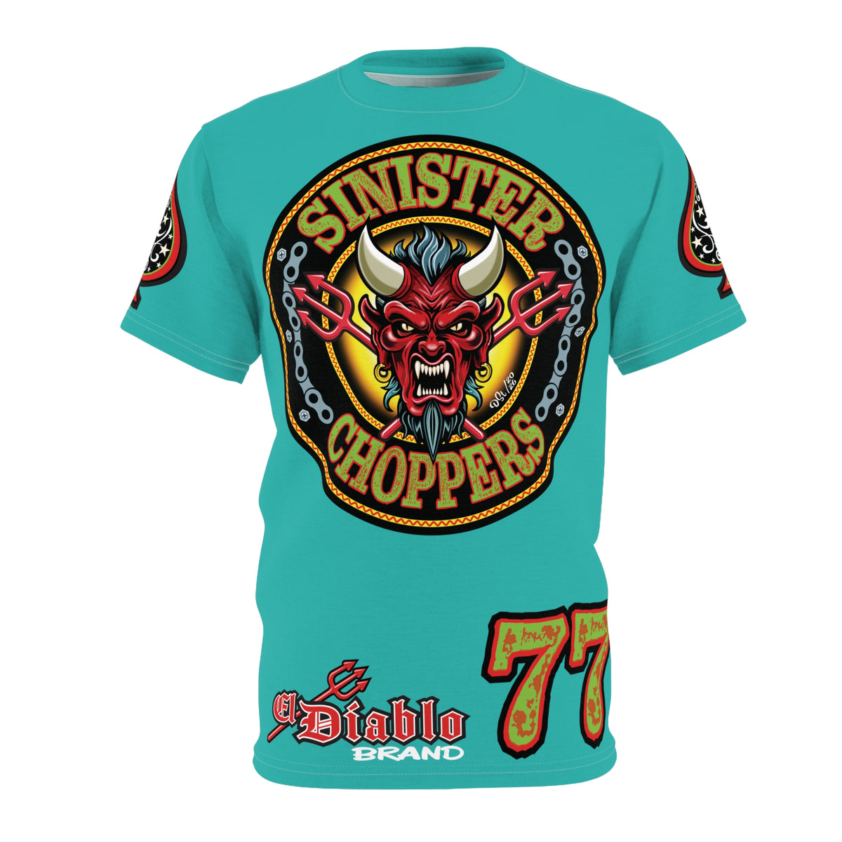 Sinister Choppers MR GREEN SPECIAL SUPER T— Ride Cool, Look Cool in our Best Super Tee