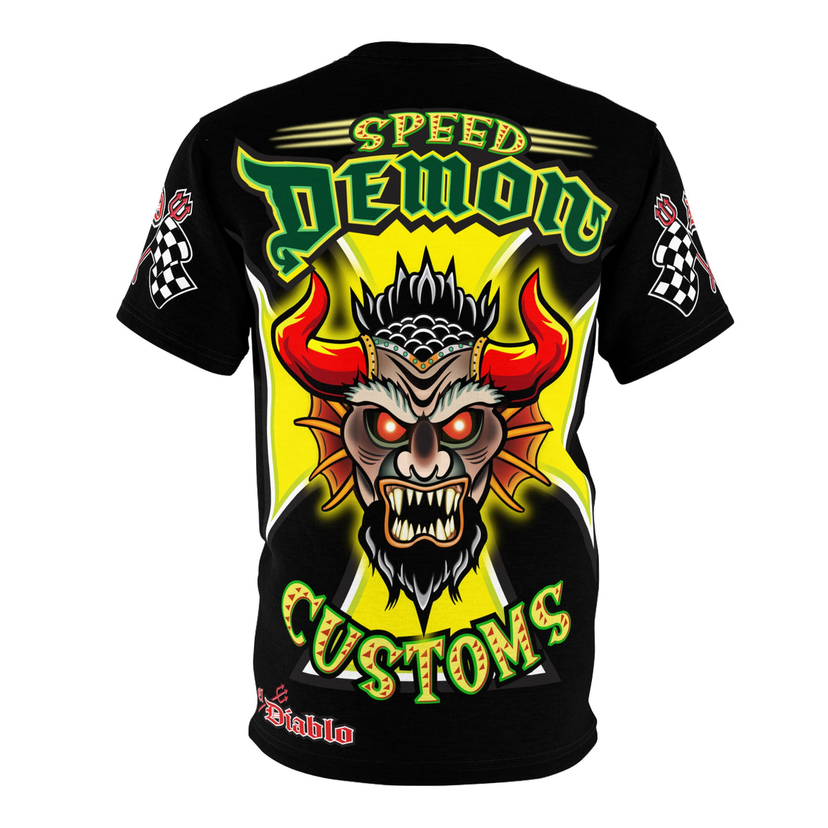 Speed Demon HiViz Custom Motorcycle Super Tee