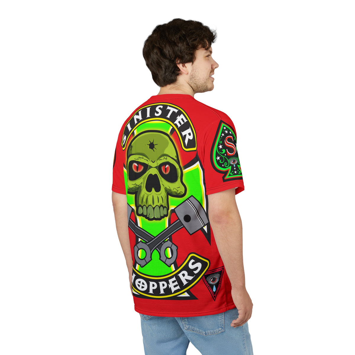 Sinister Choppers Red Baron Spectacular Road Warrior Super Tee