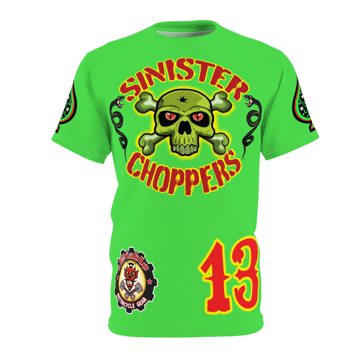 Very Special Sinister Choppers HiViZ Unisex Super Tee