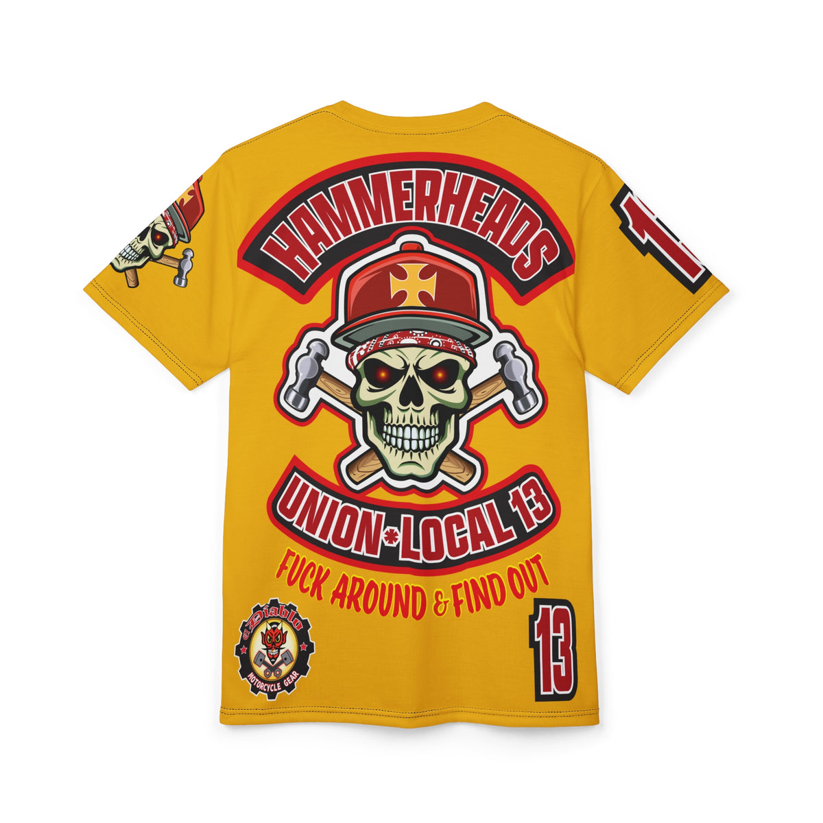 Hammerheads Union Local 13 Skull Graphic Tee