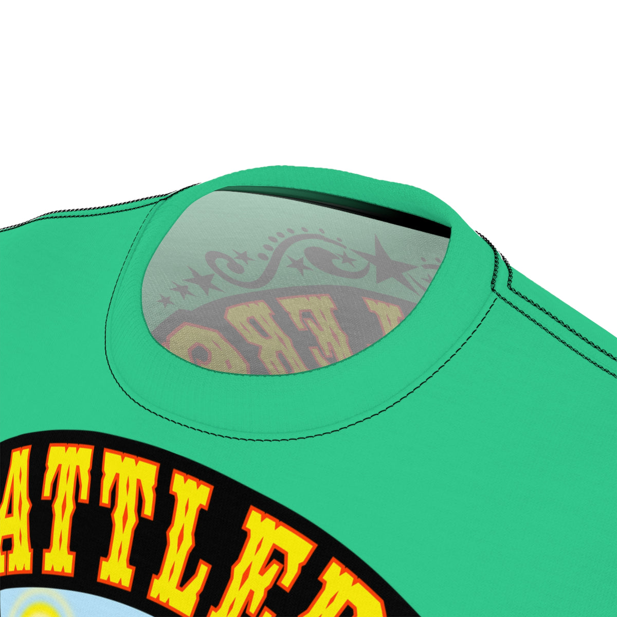 Rattlers Saloon Snake Logo Tee — Vintage Biker 66 Graphic Shirt