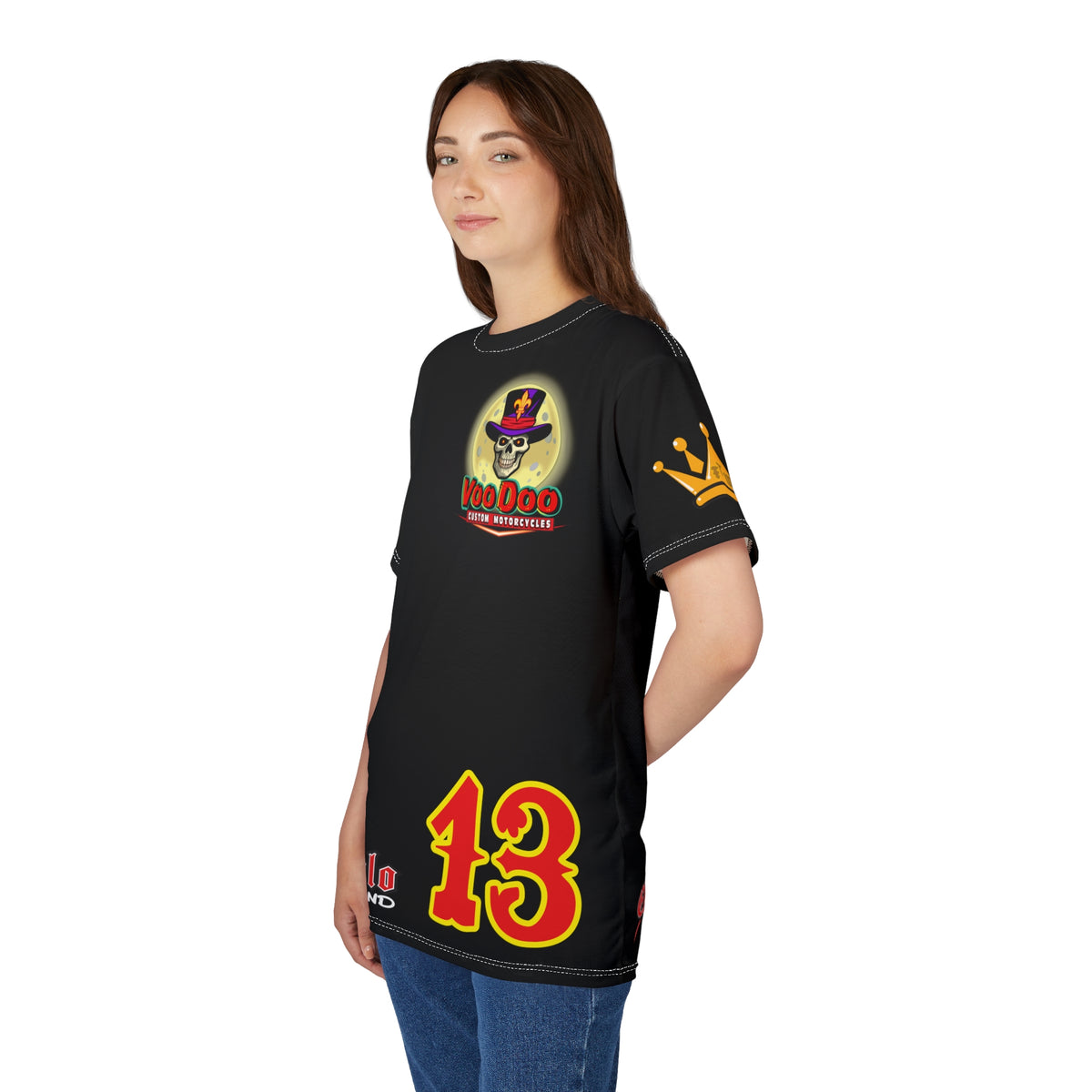 SRT VooDoo Custom Motorcycles Graphic Biker Tee - The Ultimate Riding Gear