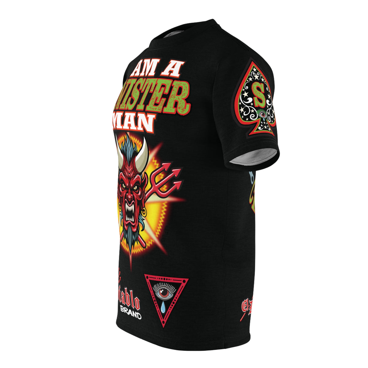 Sinister Choppers SINISTER MAN SPECIAL MIDNIGHT EDITION SUPER TEE— Ride Cool, Look Cool in our Best Super Tee
