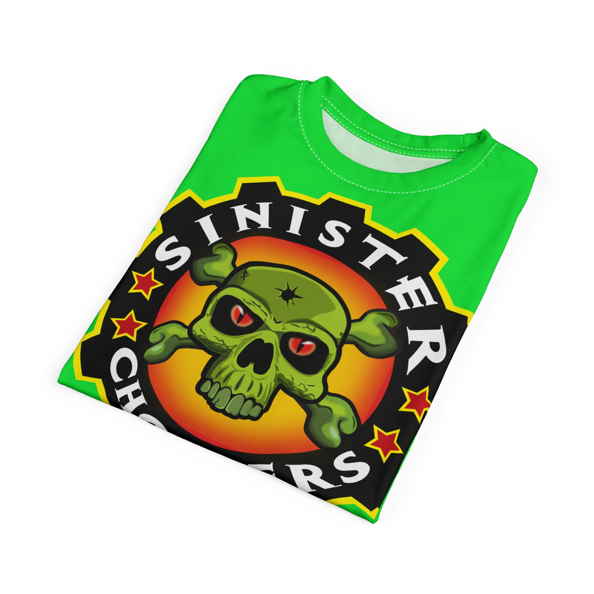 Very Special Sinister Choppers HiViZ Super Tee - Spectacular Custom Motorcycle Riding Gear