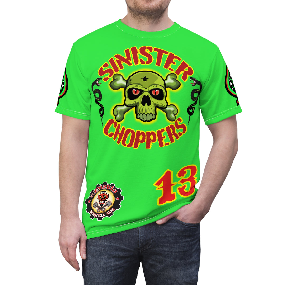 Very Special Sinister Beast Unisex HiViz Riding Tee
