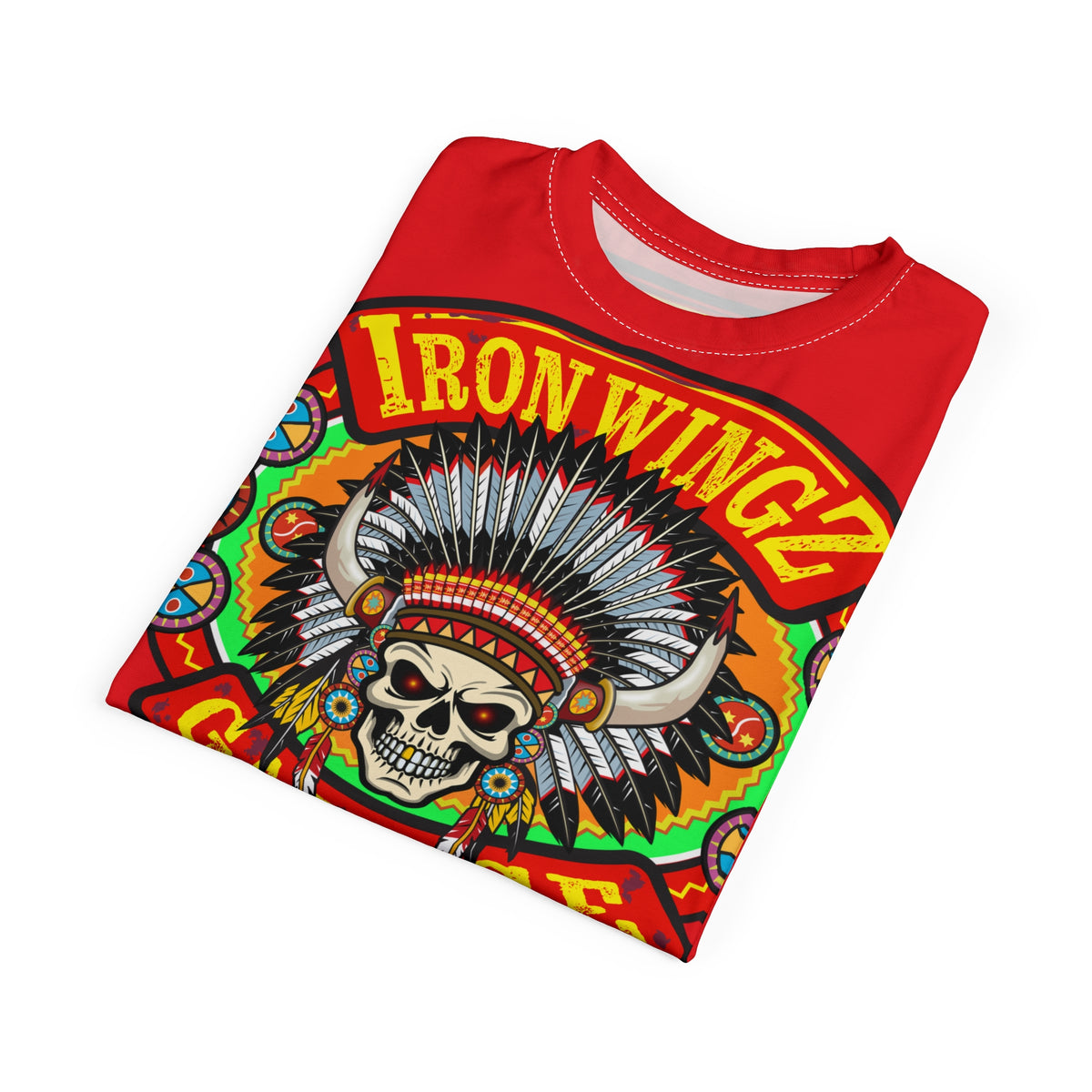 Iron WingZ Customs HiViz High Performance Motorcycle Riding Super Tee